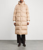 Weekend Max Mara Beige Down Water-Repellent Reversible Coat