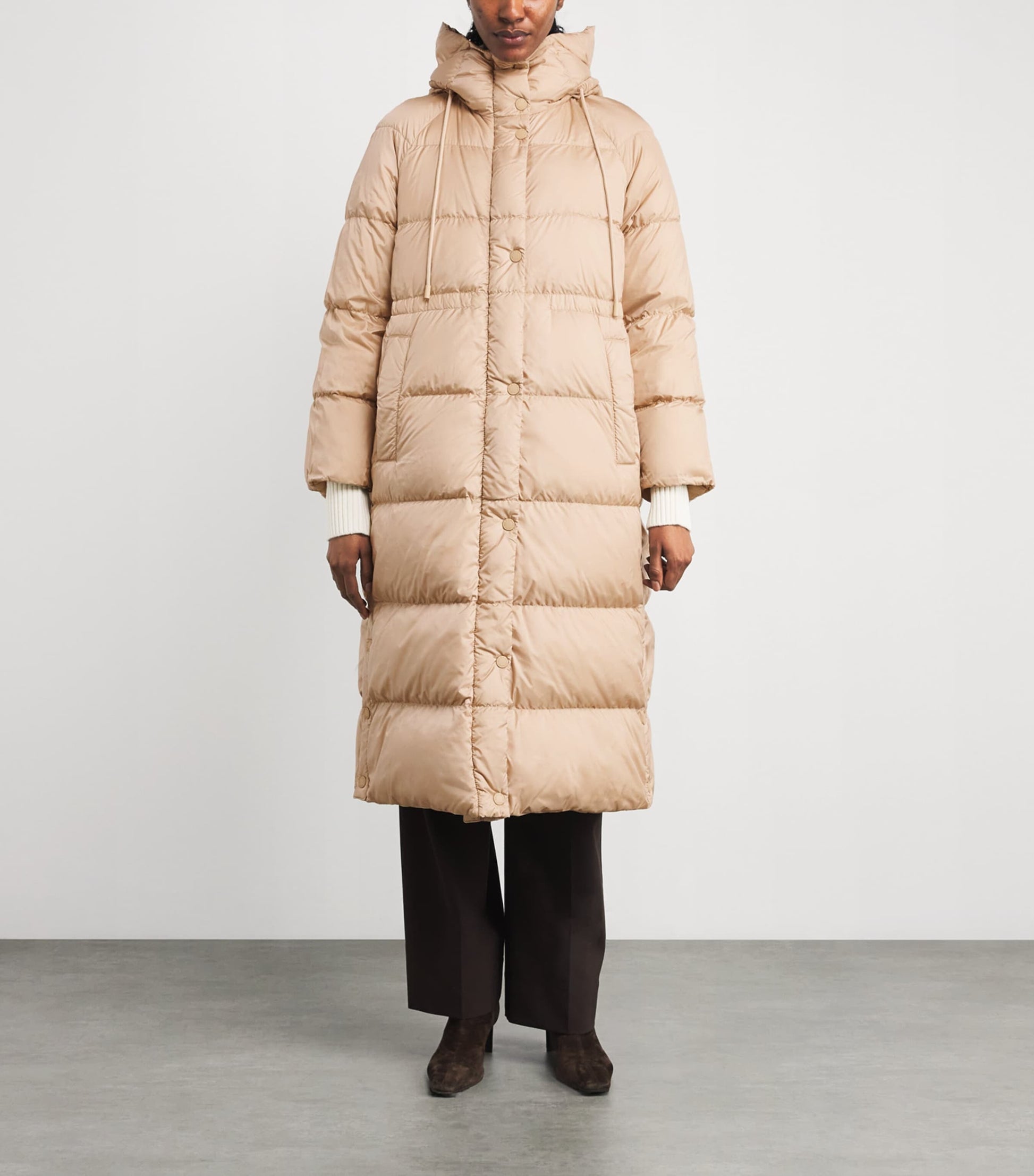 Weekend Max Mara Down Water-Repellent Reversible Coat