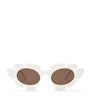 LOEWE White x Paula's Ibiza Flower Sunglasses