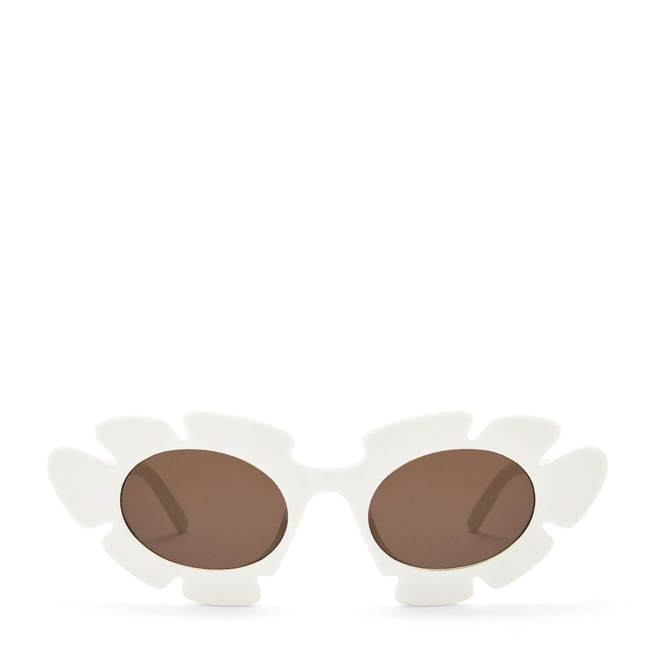 LOEWE White x Paula's Ibiza Flower Sunglasses
