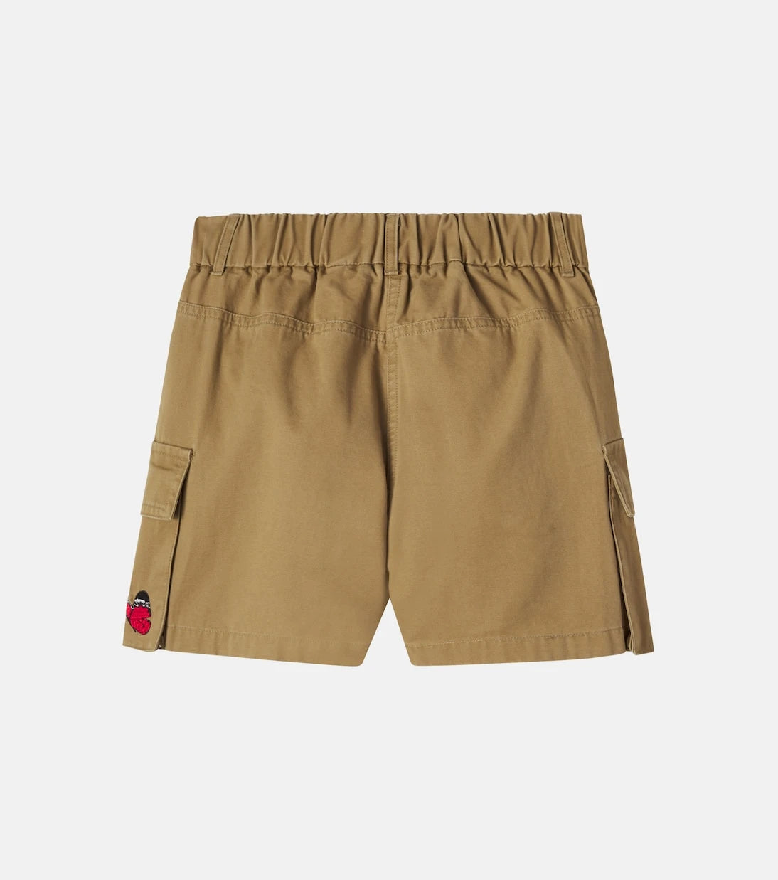 Monnalisa - Embroidered denim shorts