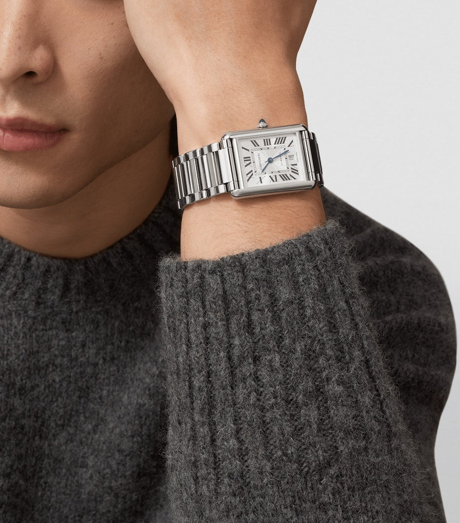 Extra-Large Steel Tank Must Watch 31mm