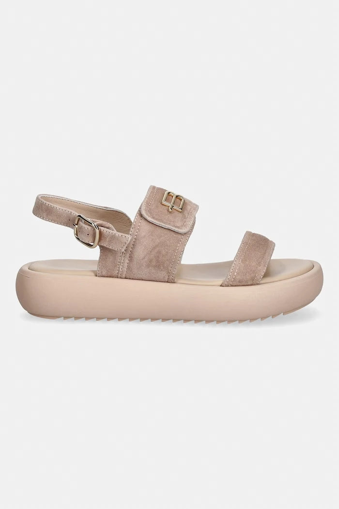 Baldinini Kadın Süet Platform Sandalet