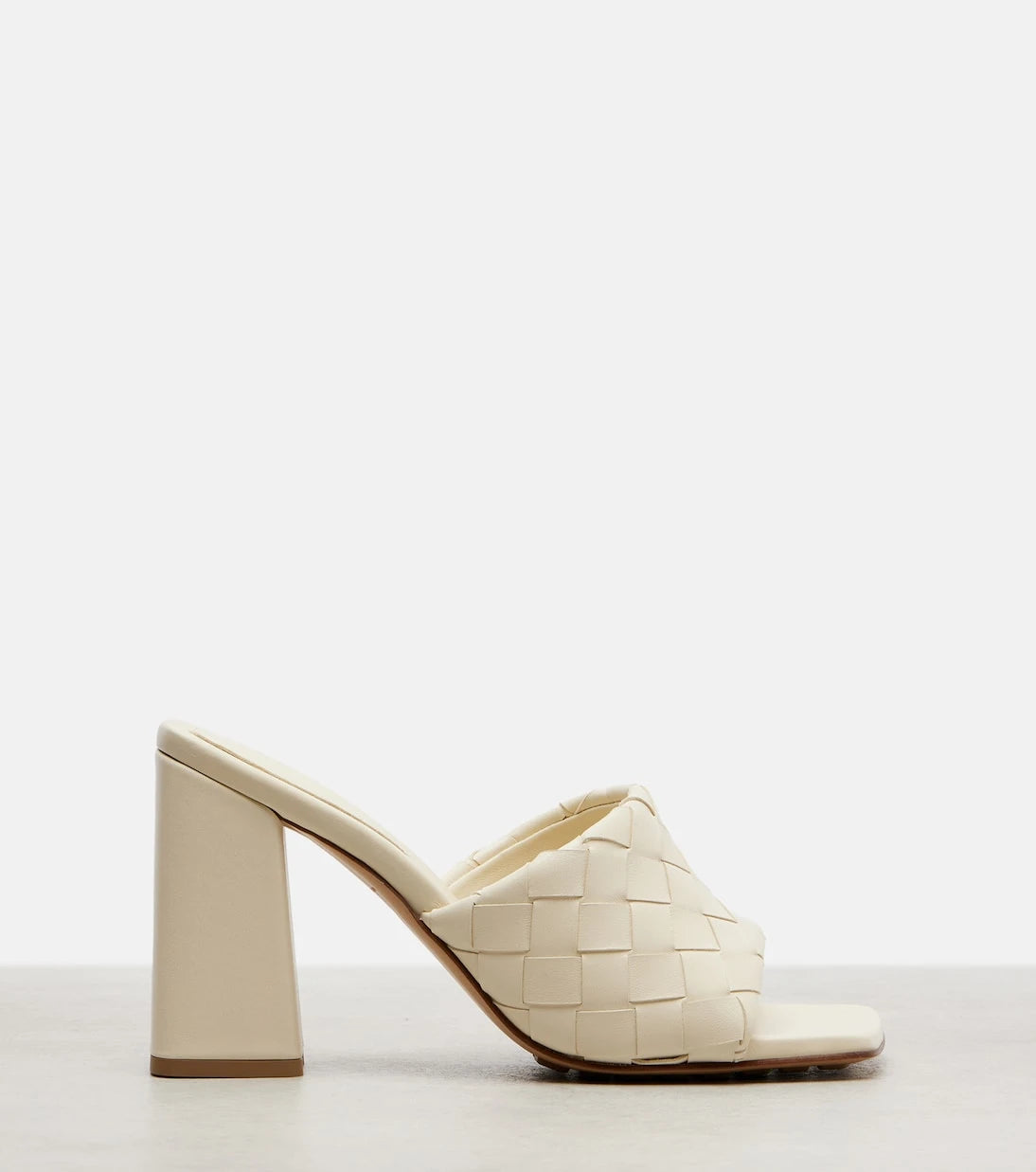 Bottega Veneta - Parco 90 Intrecciato leather mules
