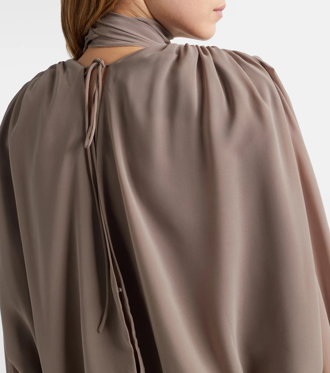 Rotate - Scarf-detail maxi dress