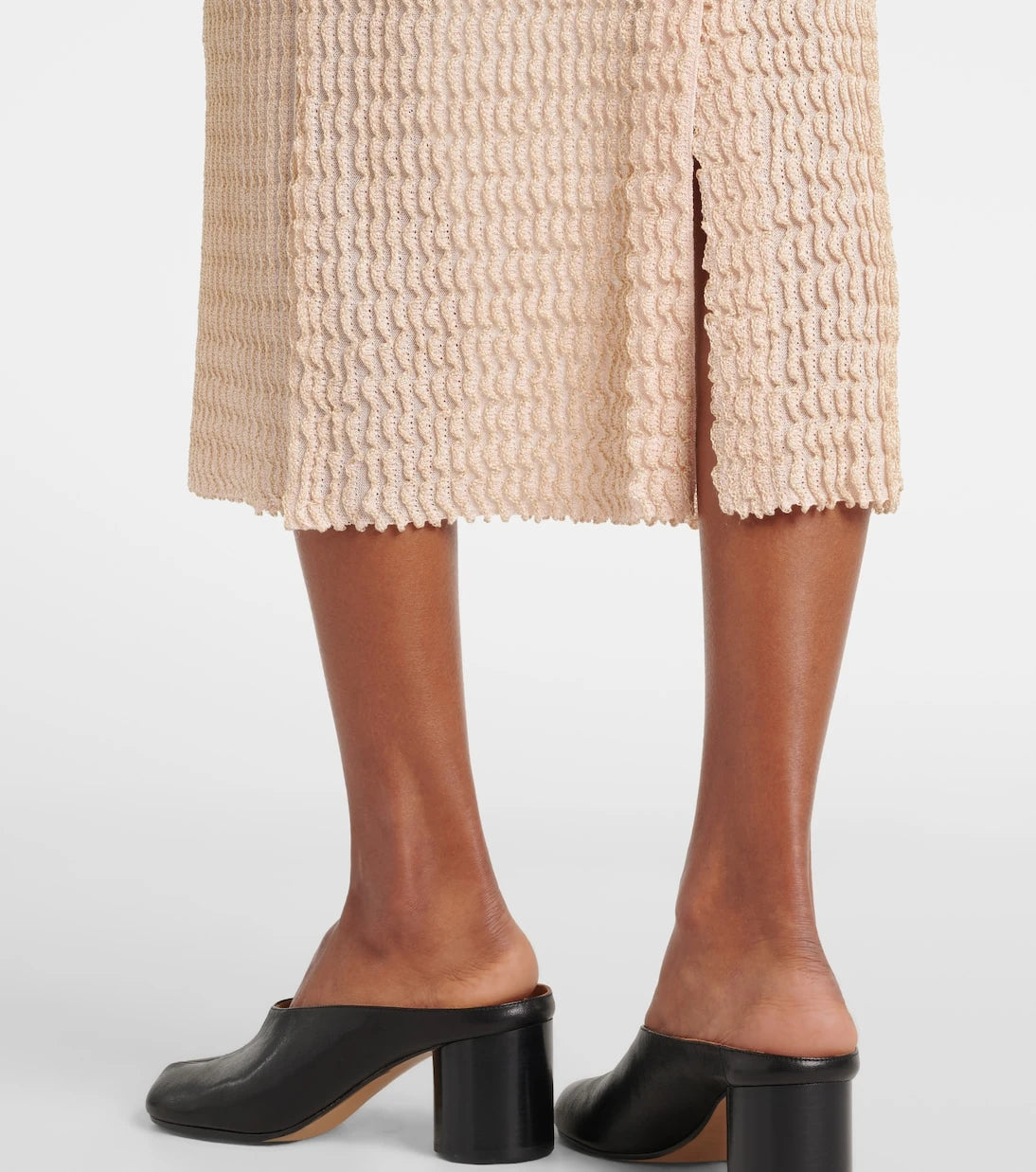 Maison Margiela - Knitted midi skirt