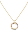 Medium Mixed Gold Trinity Necklace