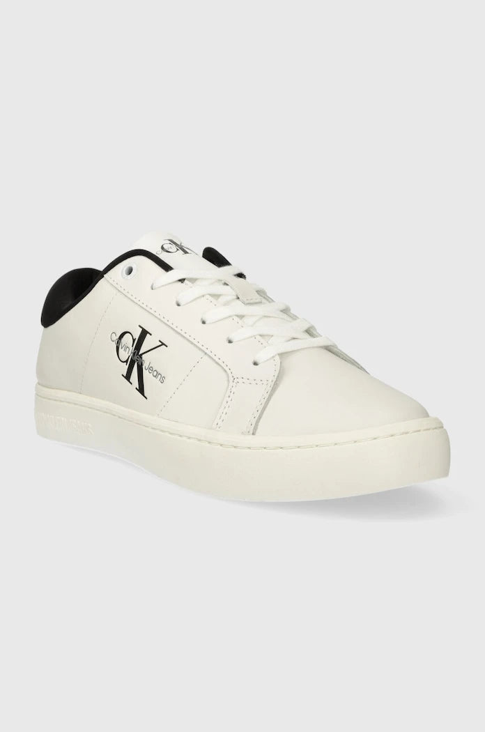 Кожени маратонки Calvin Klein Jeans CLASSIC CUPSOLE LOW ML LTH