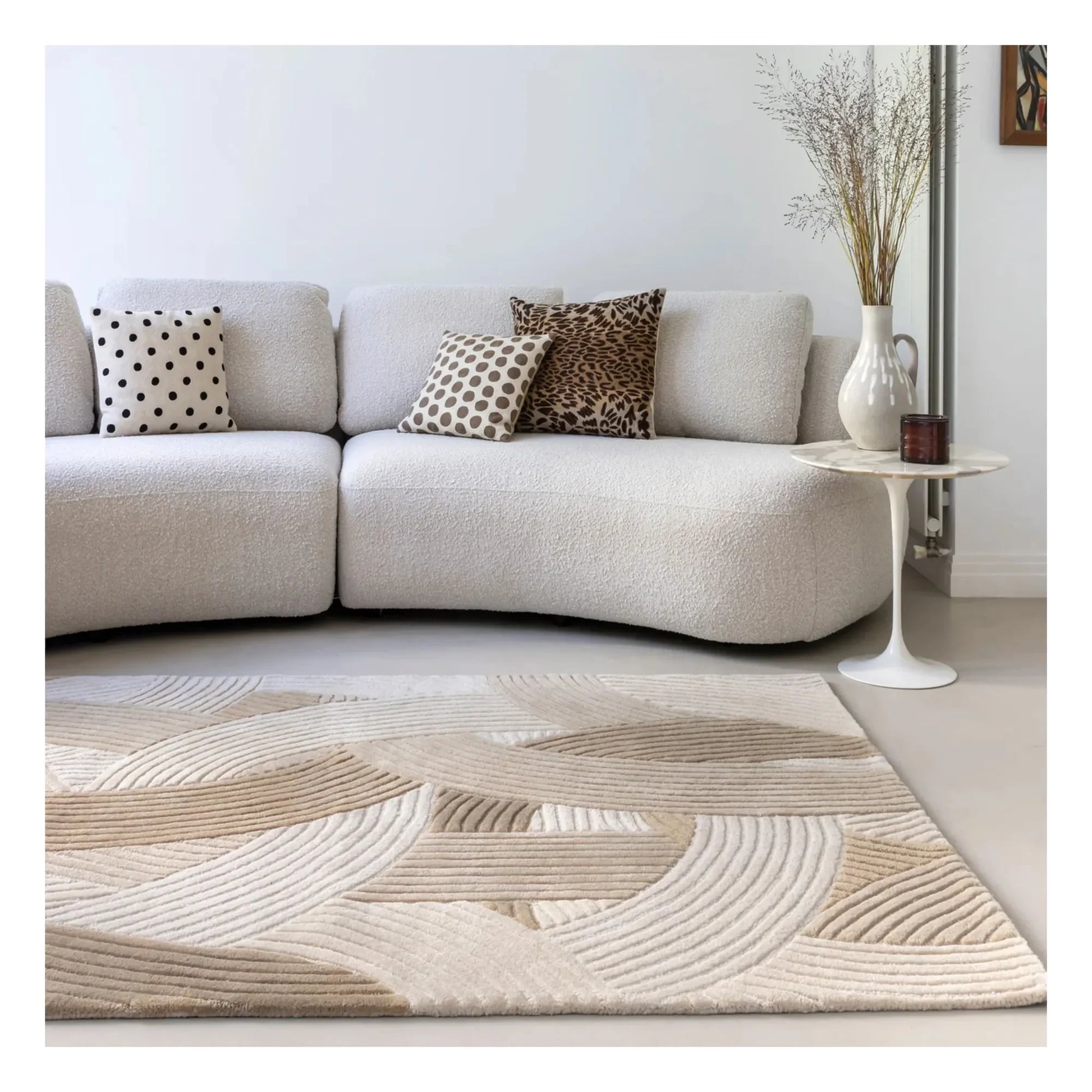 Edito - Canopée wool carpet | Beige