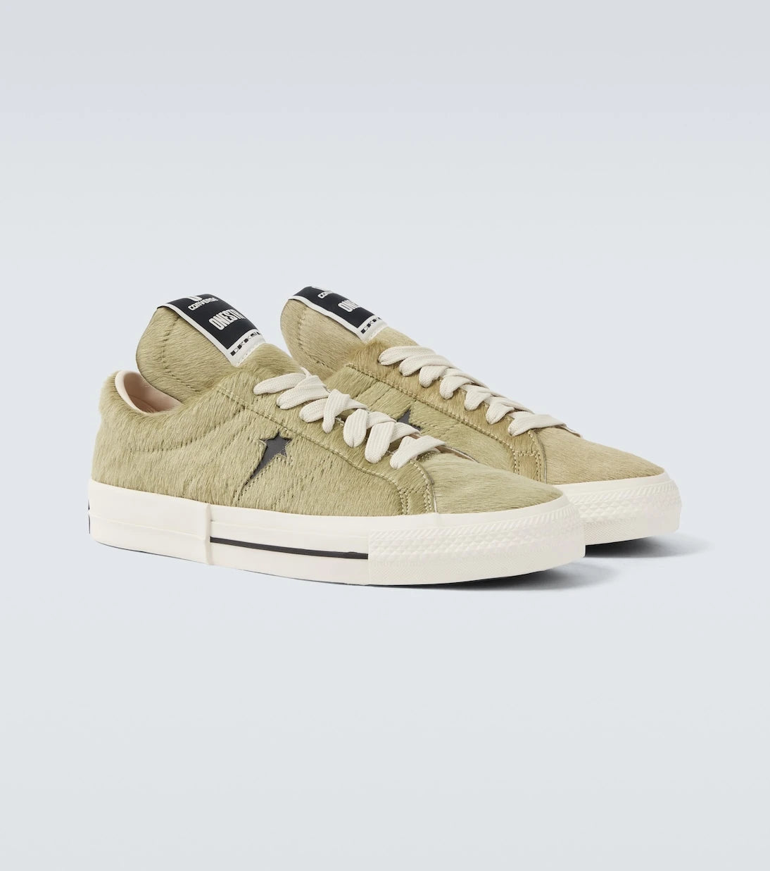 Rick Owens - x Converse calf hair sneakers