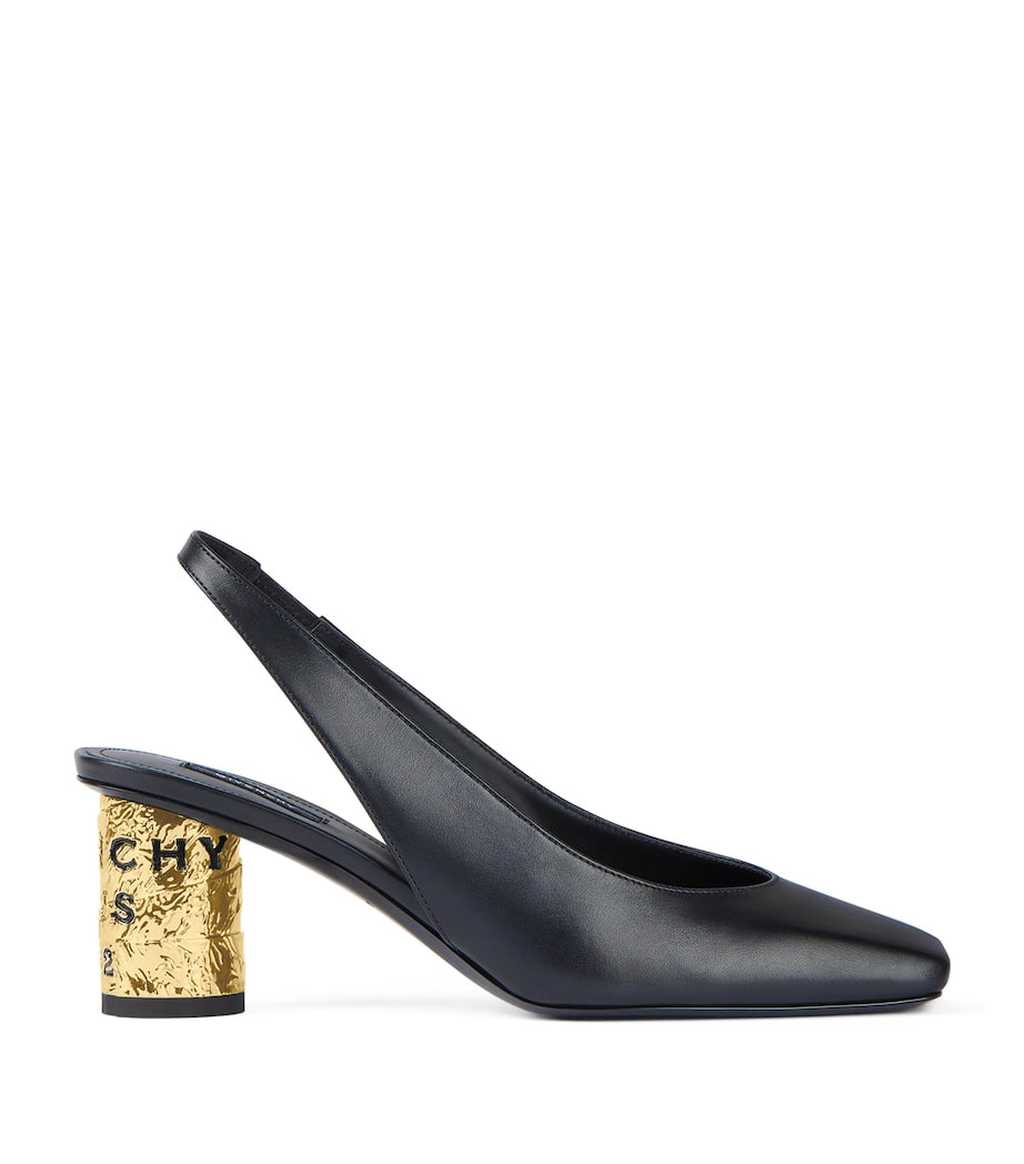 Givenchy Leather Tape Slingback Pumps 65