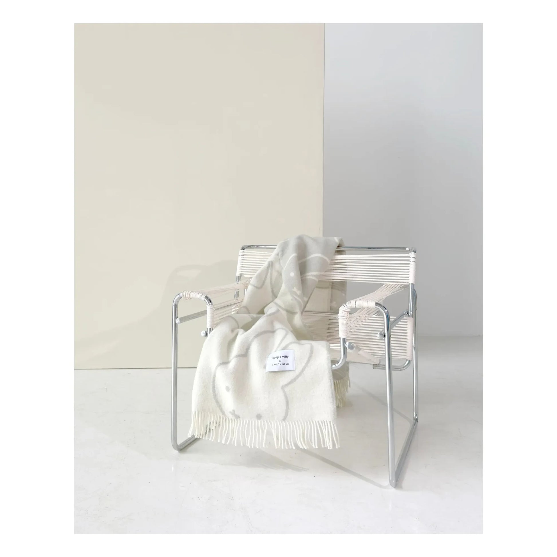 Maison Deux - Miffy Throw | Cream