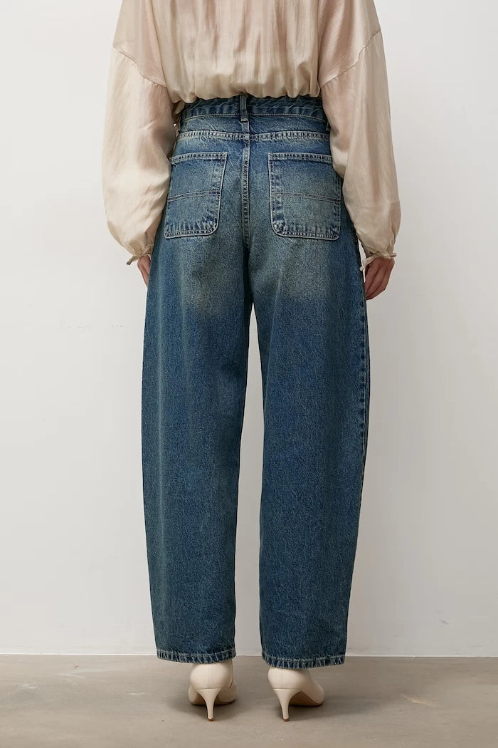 Kadın wide leg jean