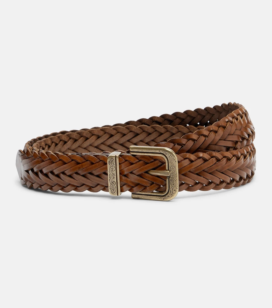 Etro - Braided leather belt