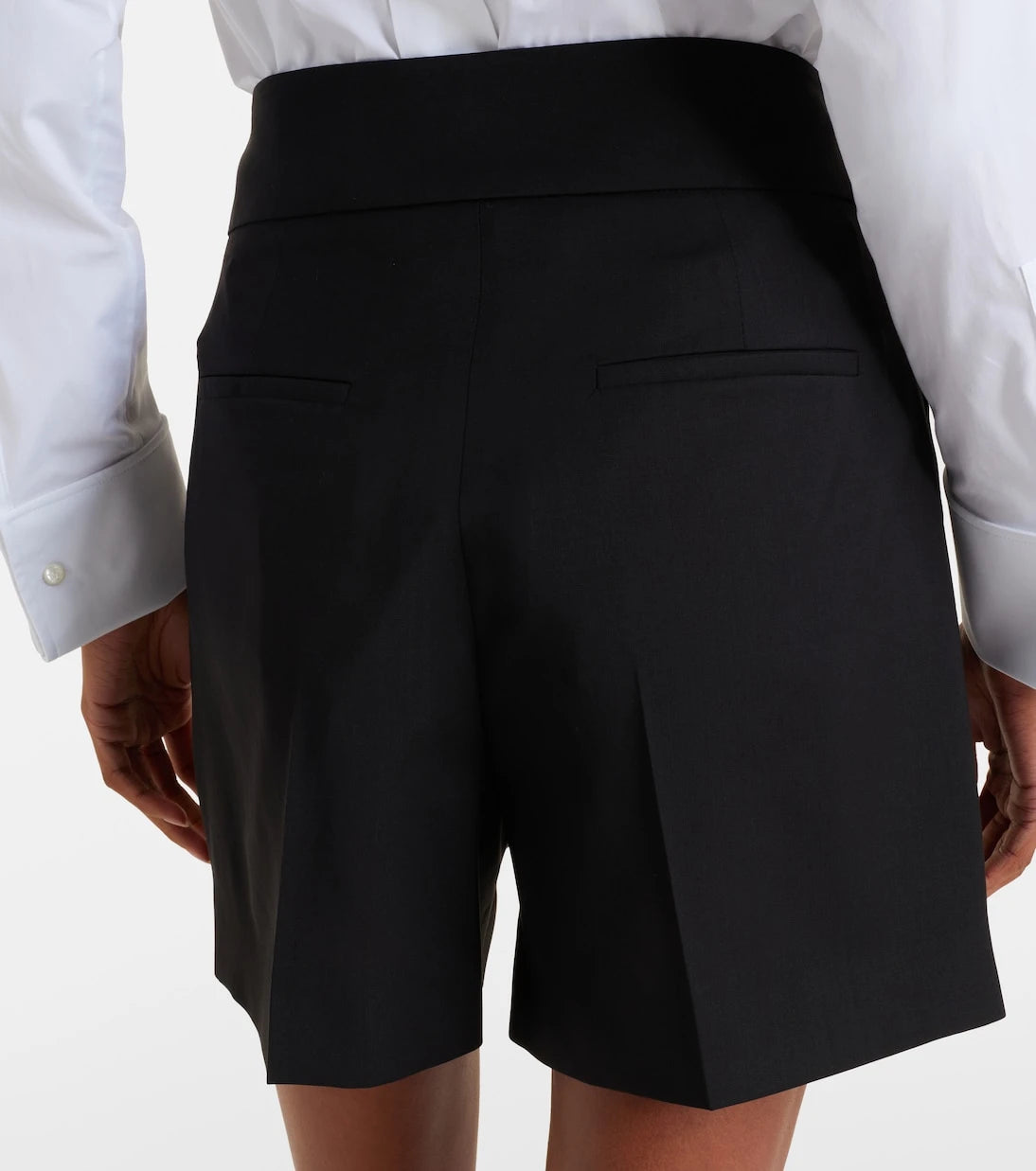 Max Mara - Virgin wool shorts