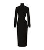 Dolce & Gabbana Multi Rollneck Cut-Out Dress
