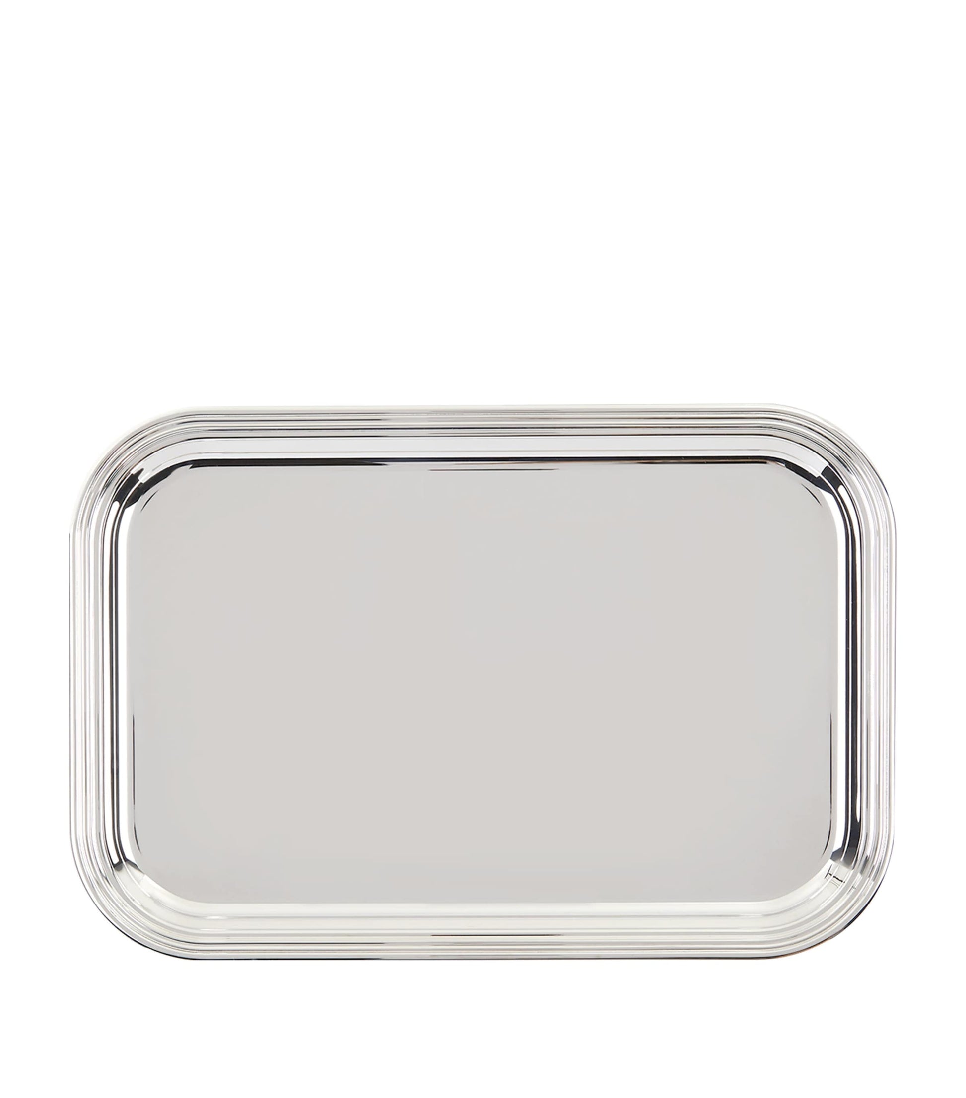 Greggio Silver Plated Georgian Rectangular Tray (39cm x H26cm)