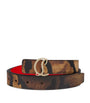 Brown Loubi54 Leather Reversible Belt