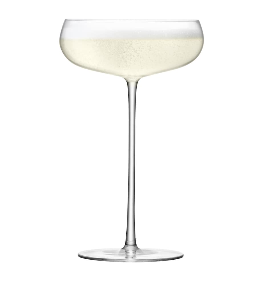 Set of 2 Wine Culture Champagne Saucers (320ml)