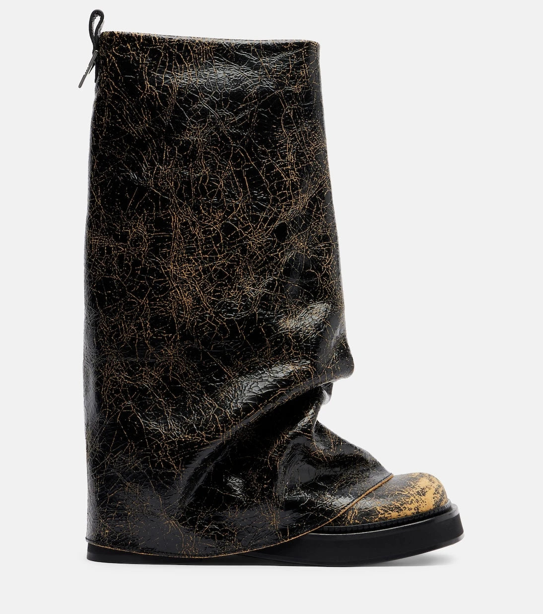 The Attico - Robin leather knee-high boots