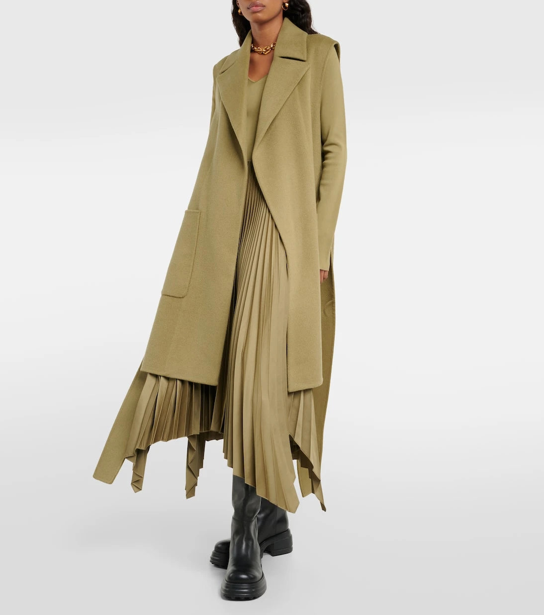 Joseph - Dubois plissé midi dress