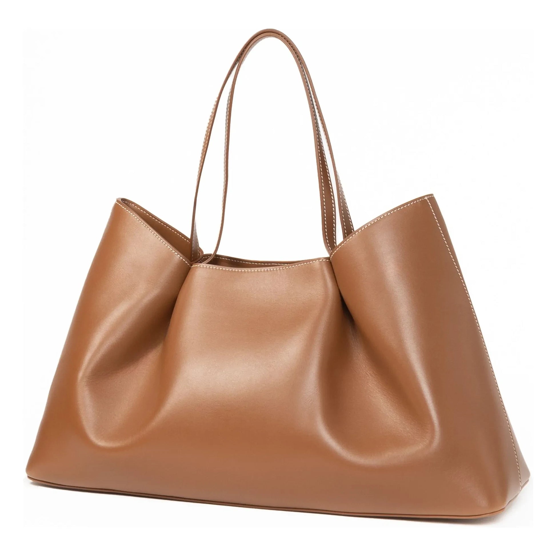 Elleme - Cabas Dimple Cuir | Cognac