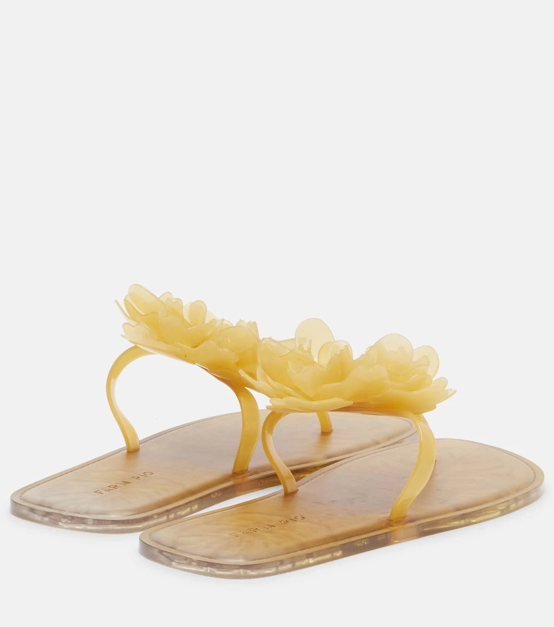 Farm Rio - Floral-appliqué thong sandals