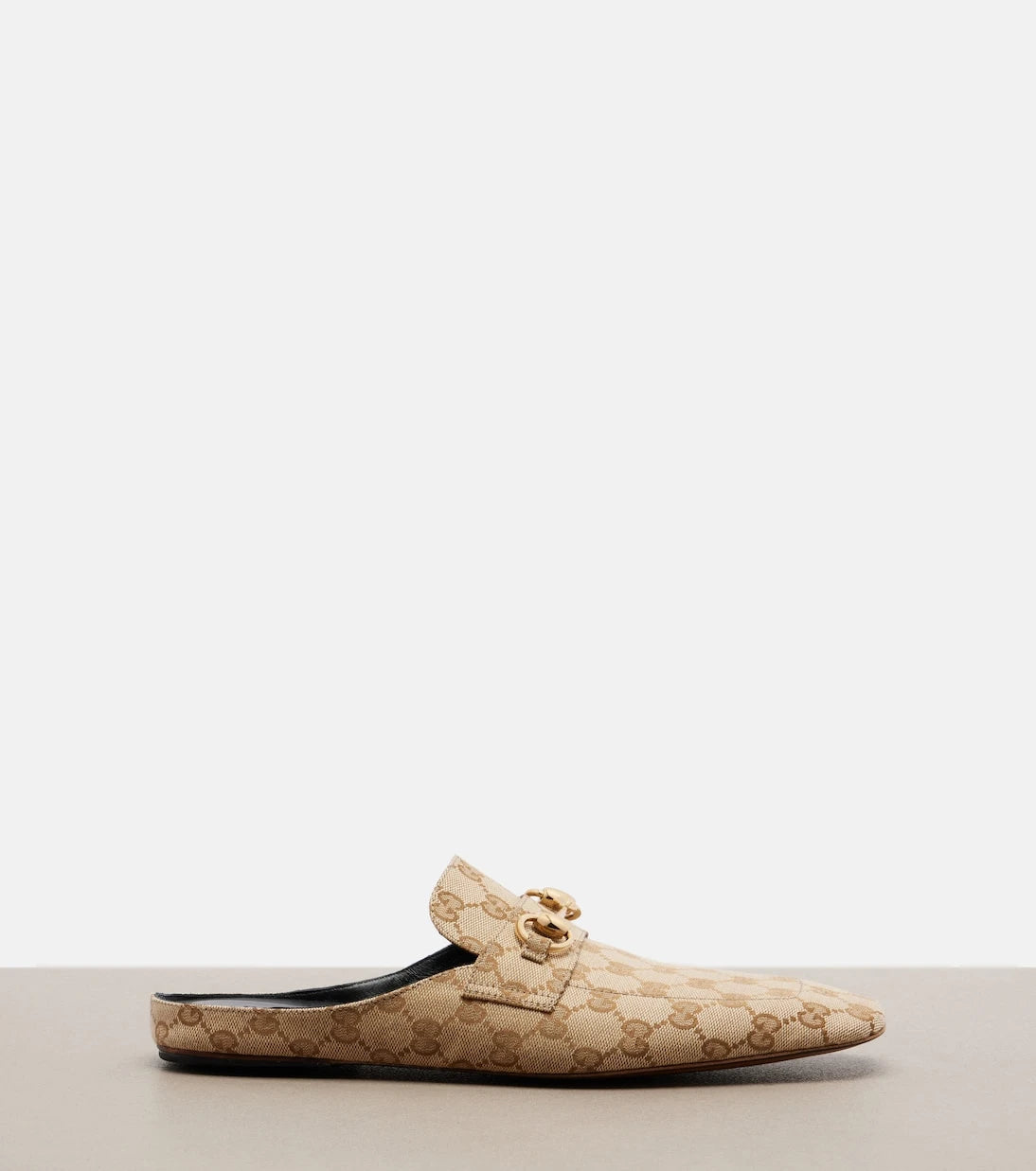 Gucci - Ragazzo GG canvas mules