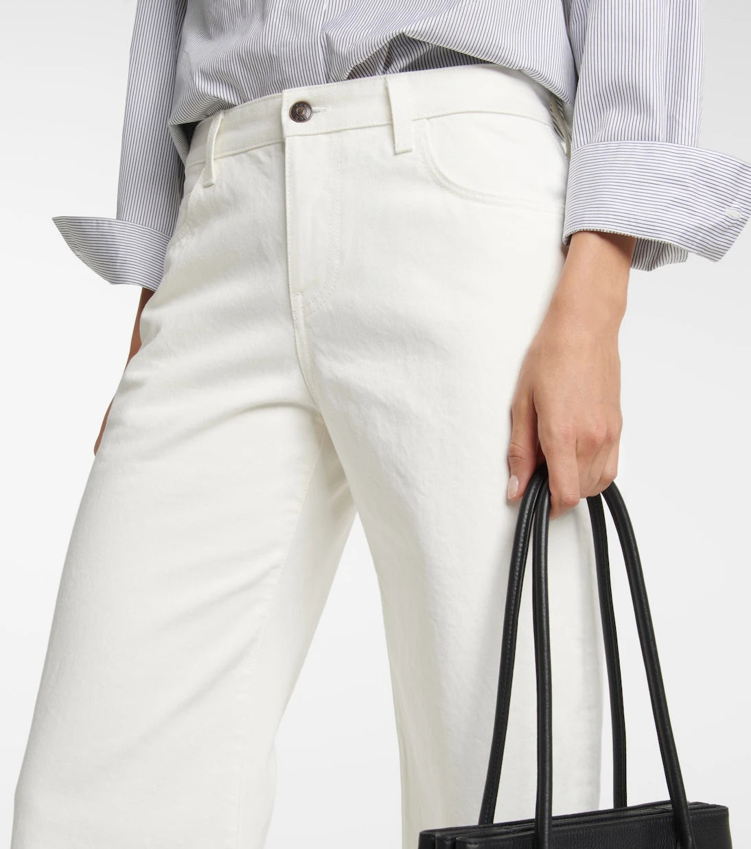 The Row - Eglitta mid-rise wide-leg jeans