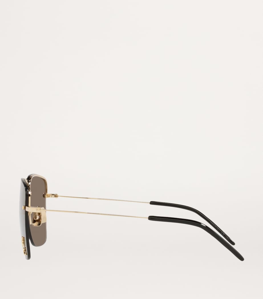 Saint Laurent Gold Metal 0YS000297 Sunglasses