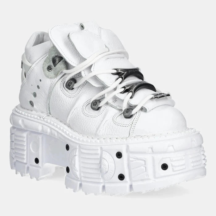 New Rock NAPA BLANCA + IMPERFECT TANK BLANCO TORNILLOS Deri Sneakers