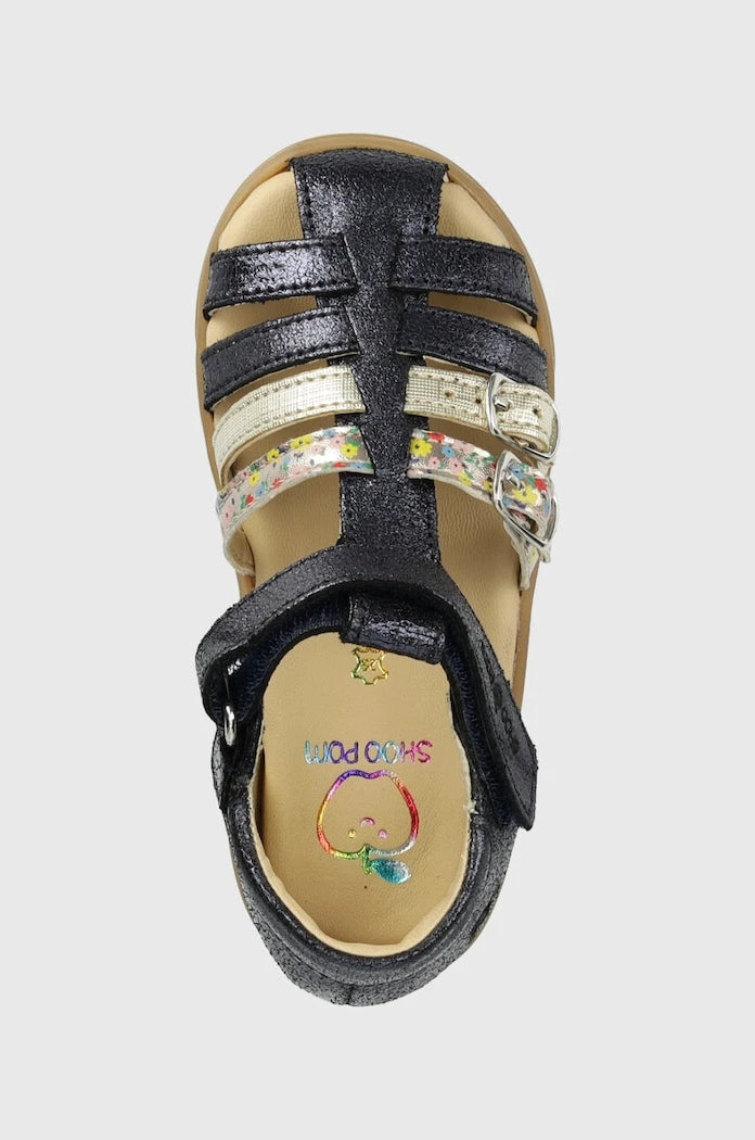 Детски сандали от кожа Shoo Pom