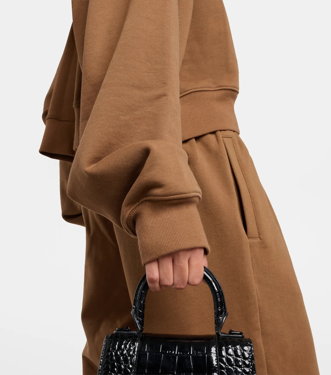 Wardrobe.NYC - Oversized cotton jersey hoodie