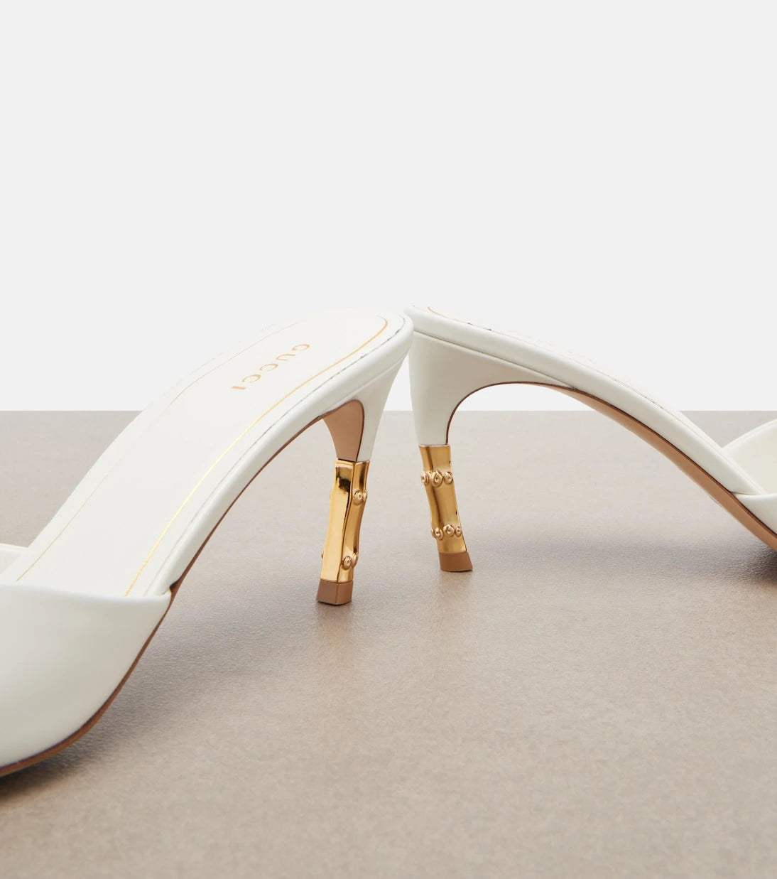 Gucci - Castello leather mules