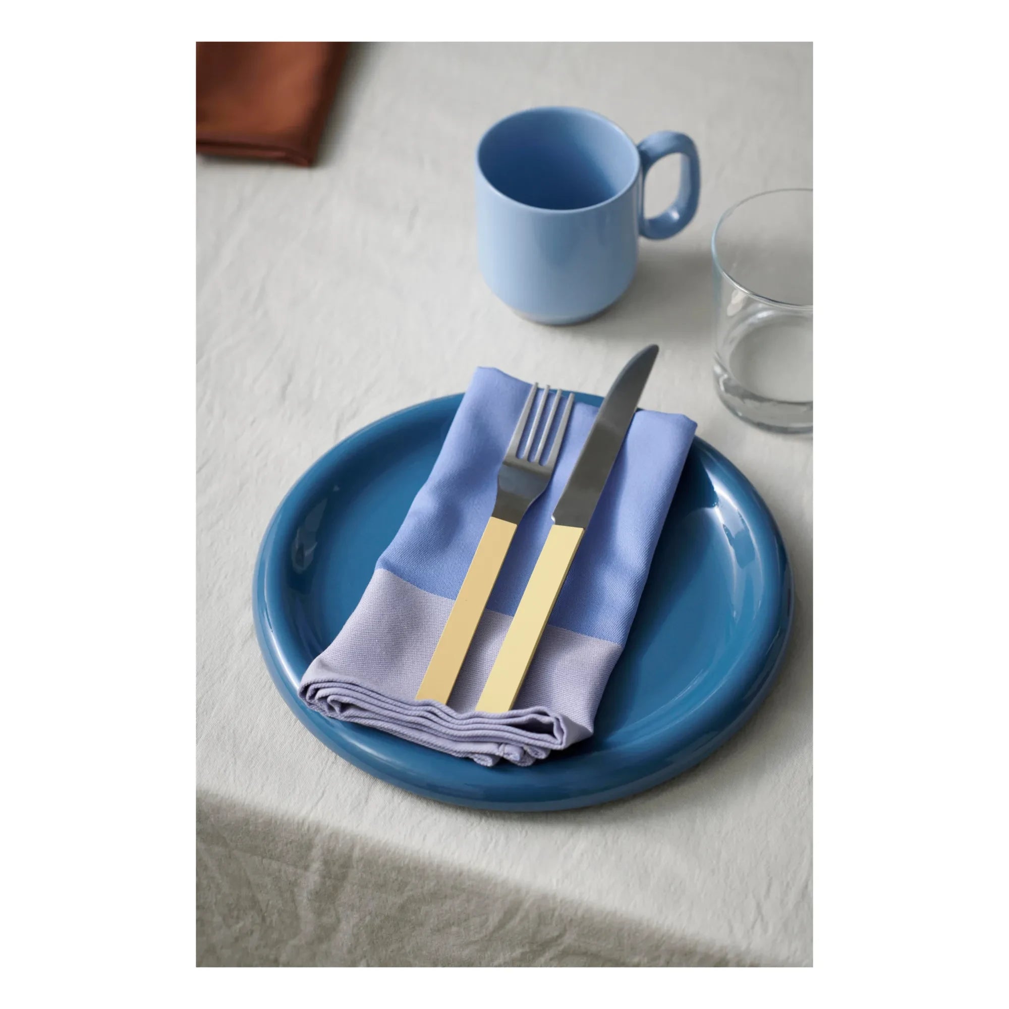 Hay - 4 pieces cutlery, Muller Van Severen - Set of 4 | Yellow