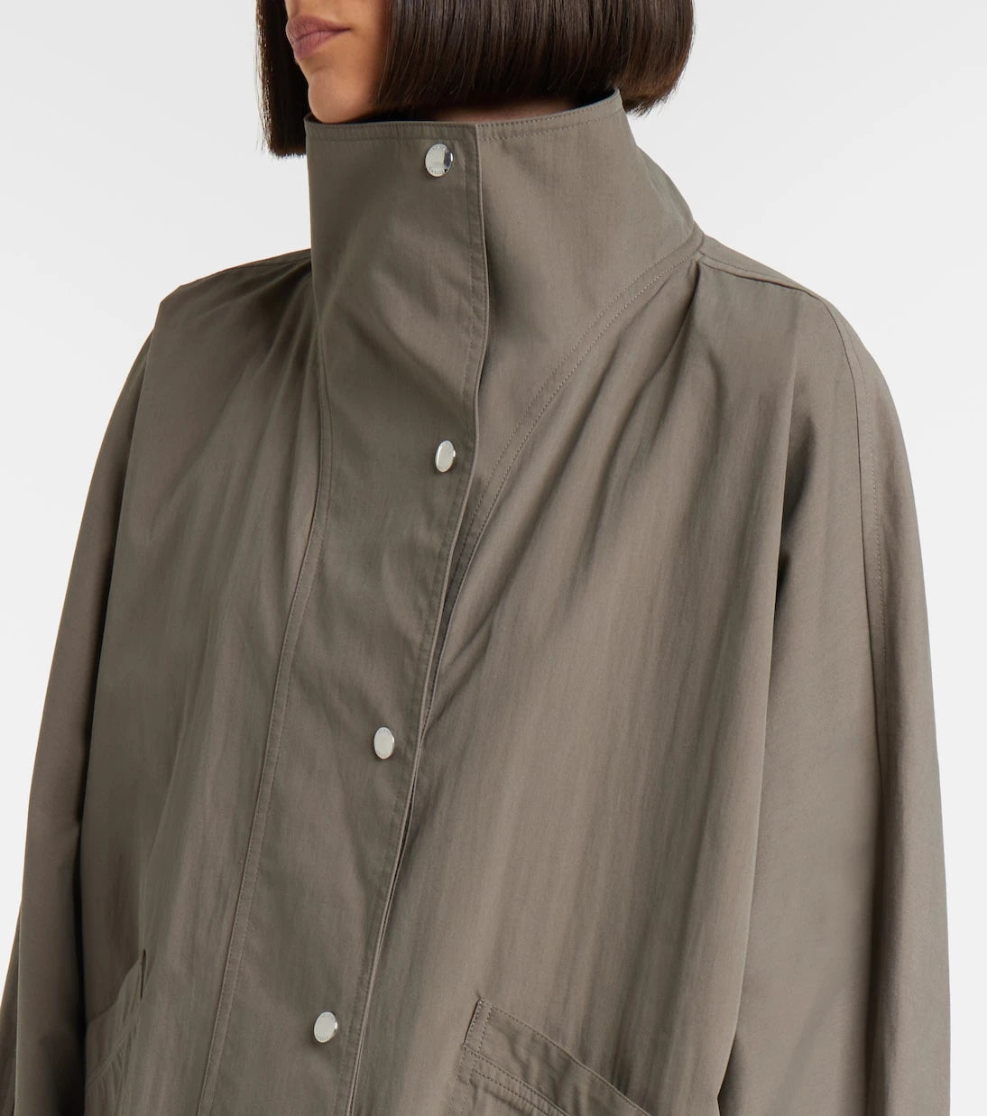 Toteme - Oversized cotton-blend jacket
