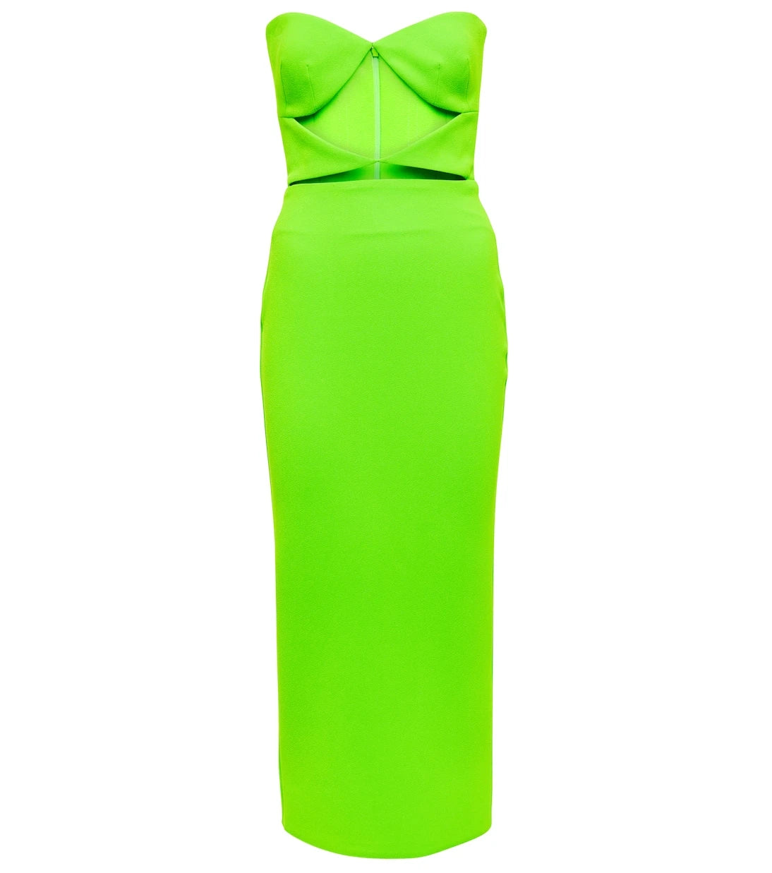 Alex Perry - Hale cutout crêpe midi dress