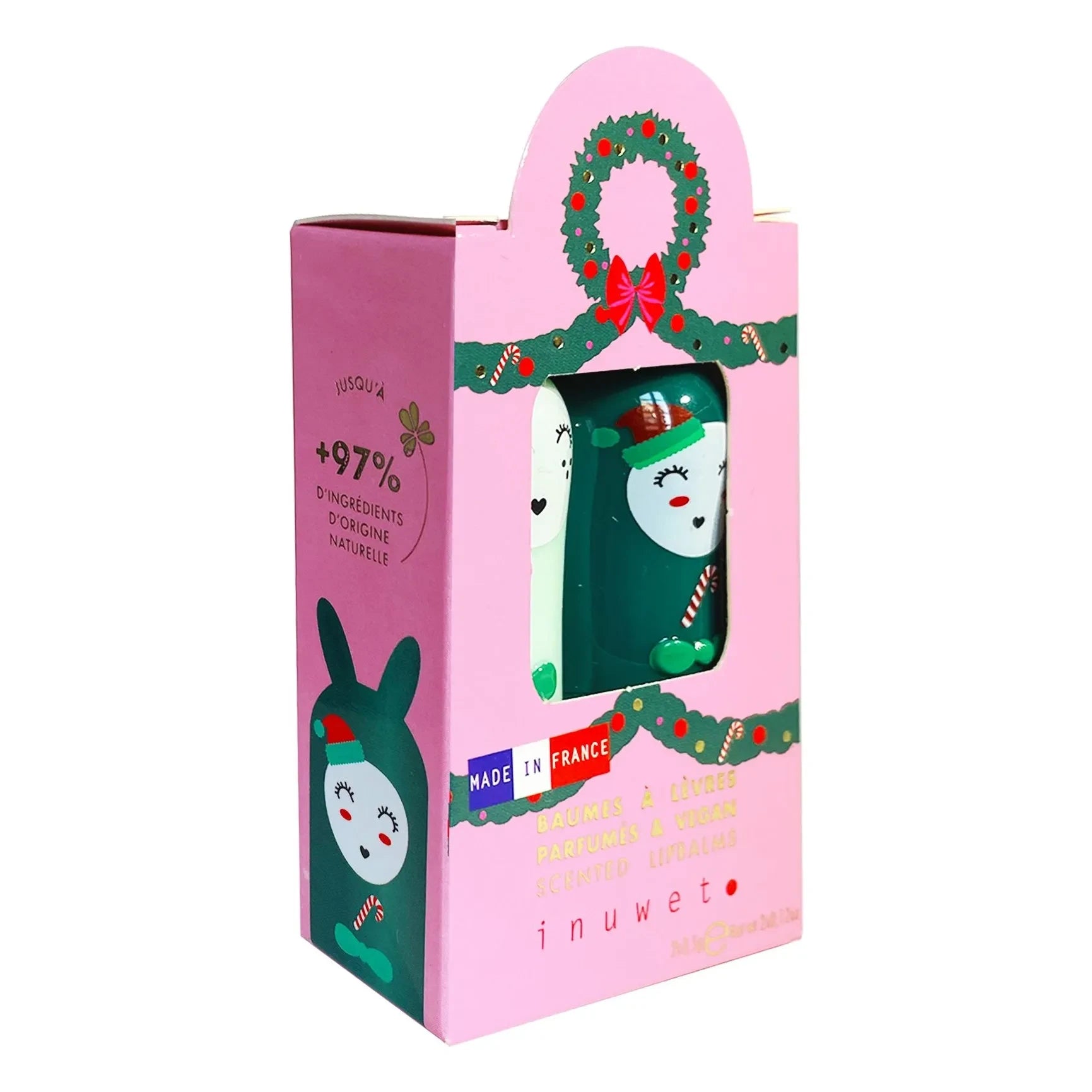 Inuwet - Star Sequin Lip Balms - Set of 2