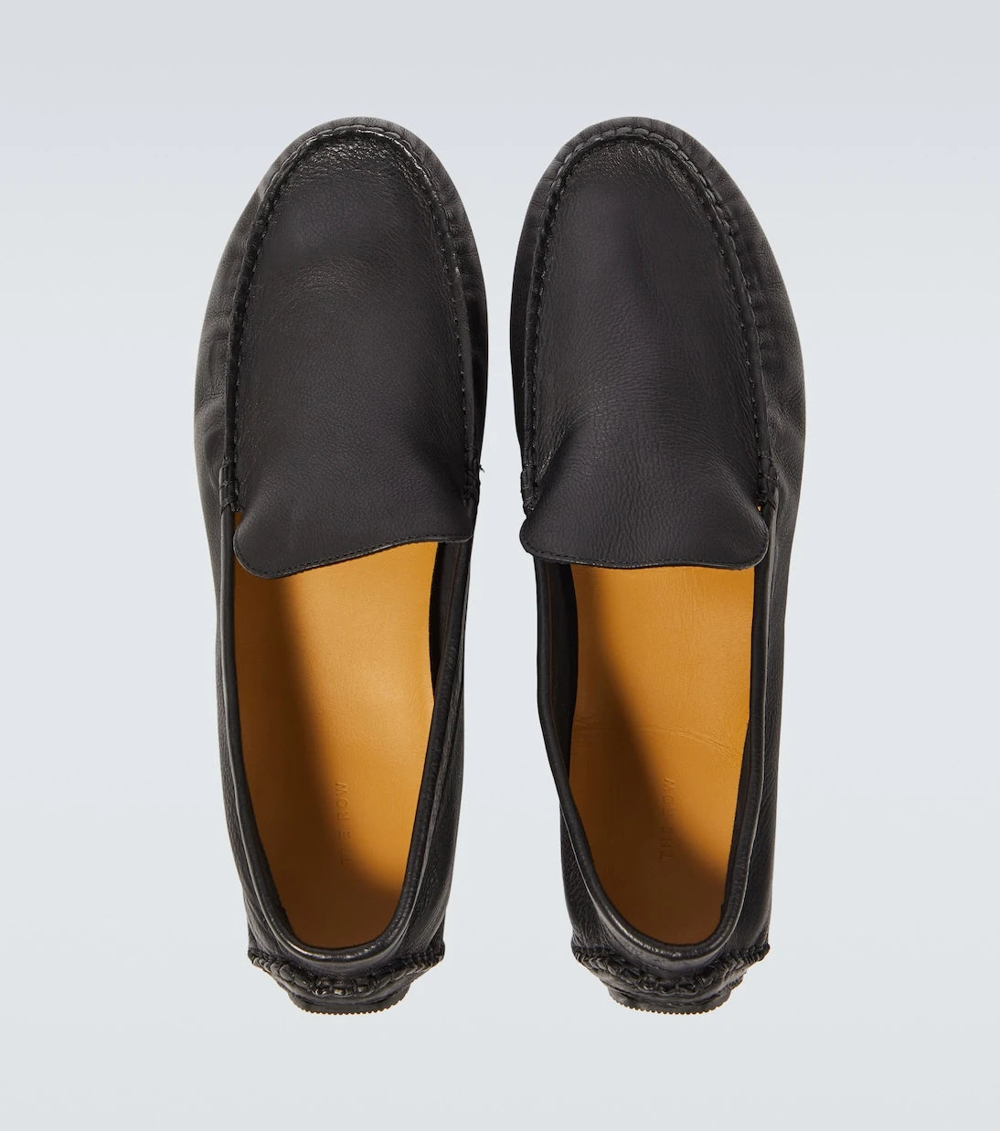 The Row - Lucca leather loafers