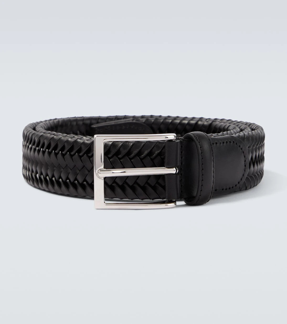 Rubinacci - Braided leather belt