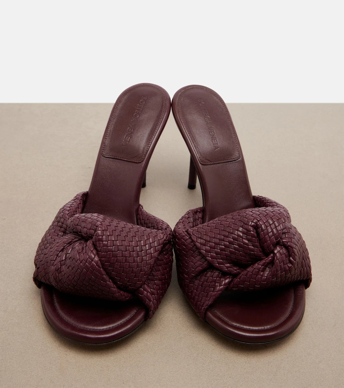 Bottega Veneta - Cherry Intreccio leather sandals