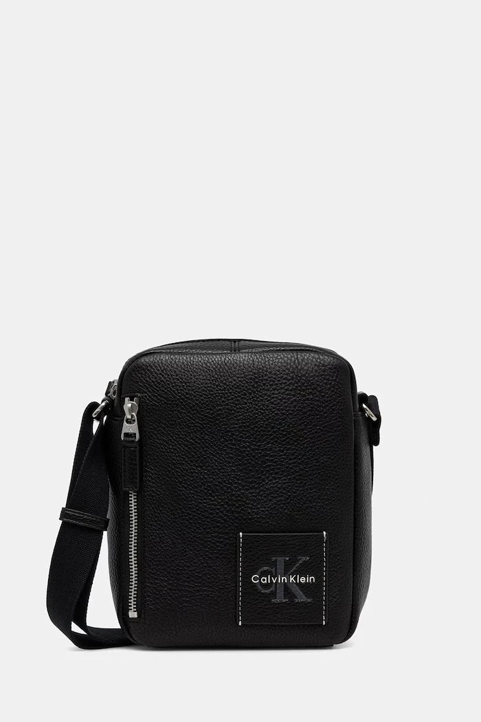 Calvin Klein erkek suni deri omuz çantası