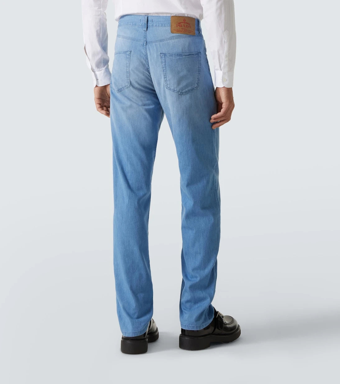 Prada - Mid-rise straight jeans