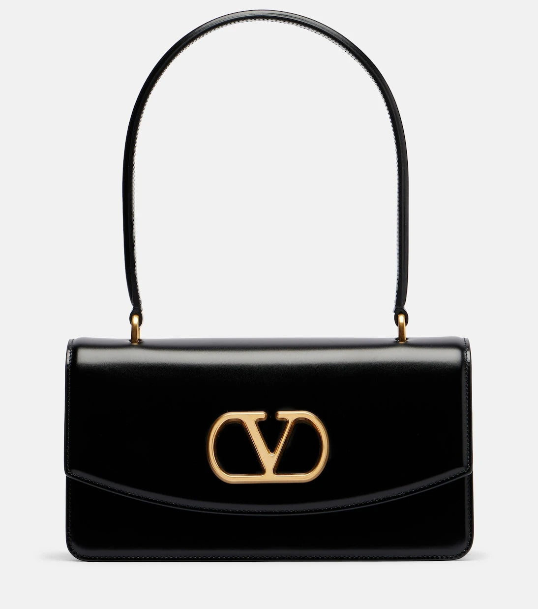 Valentino Garavani - Vain Small VLogo leather shoulder bag