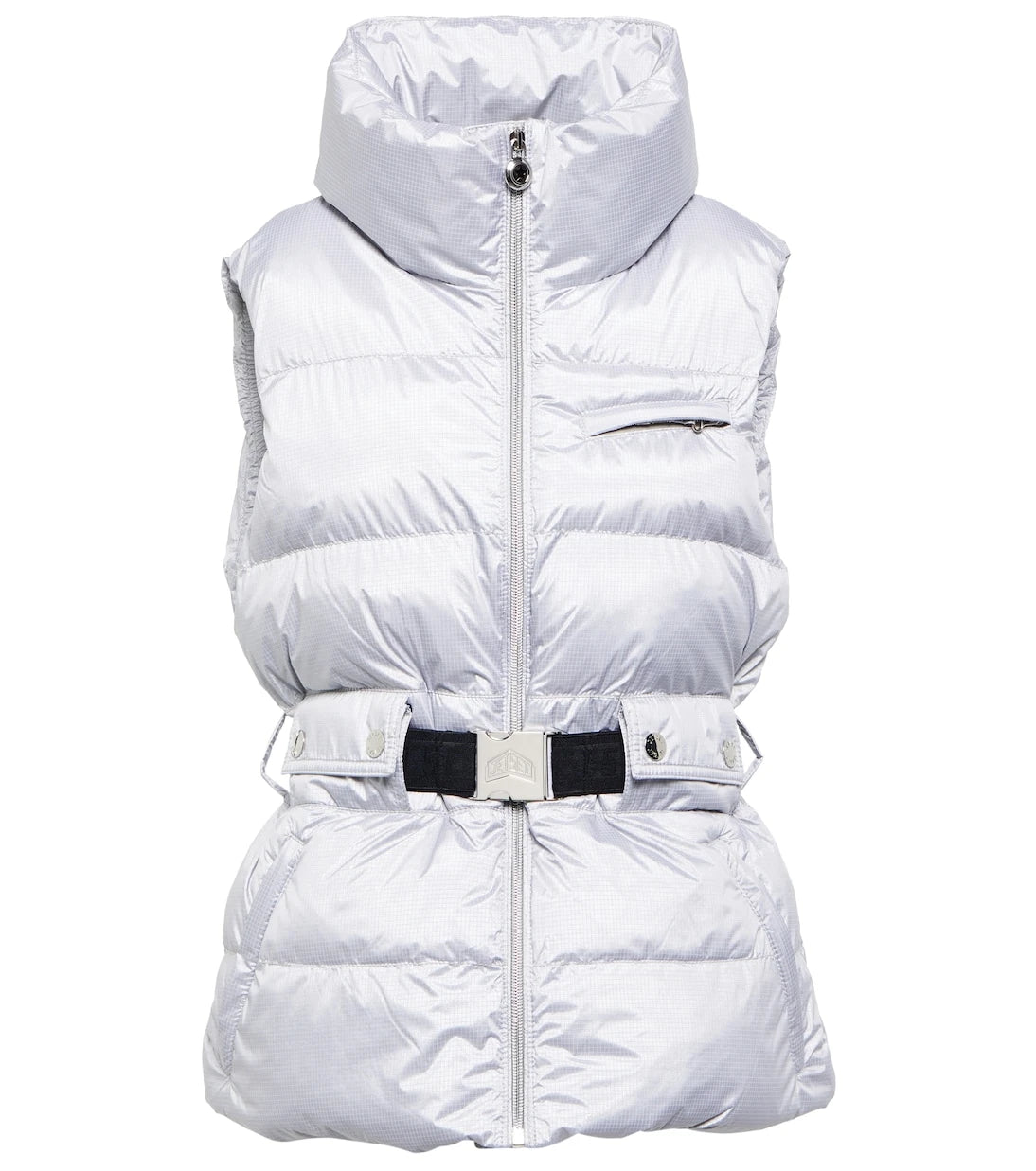 Jet Set - Clara Glam belted puffer vest