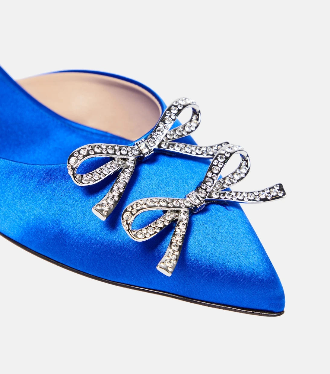 Giambattista Valli - Embellished satin mules