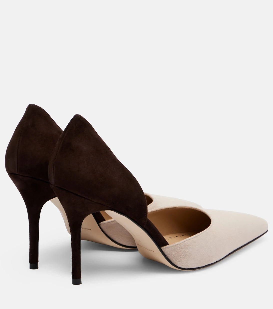 Manolo Blahnik - حذاء تايلربينو 90 بكعب عالٍ من الشمواه