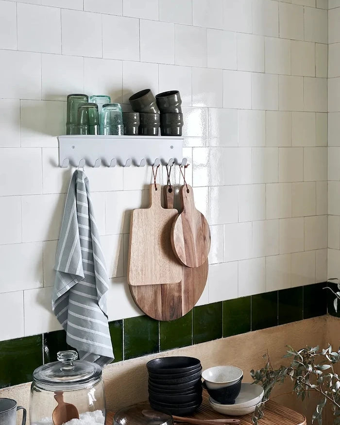 Raflı Duvar Askılığı House Doctor HDBook 18 x 60 cm