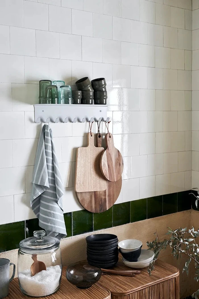 Raflı Duvar Askılığı House Doctor HDBook 18 x 60 cm