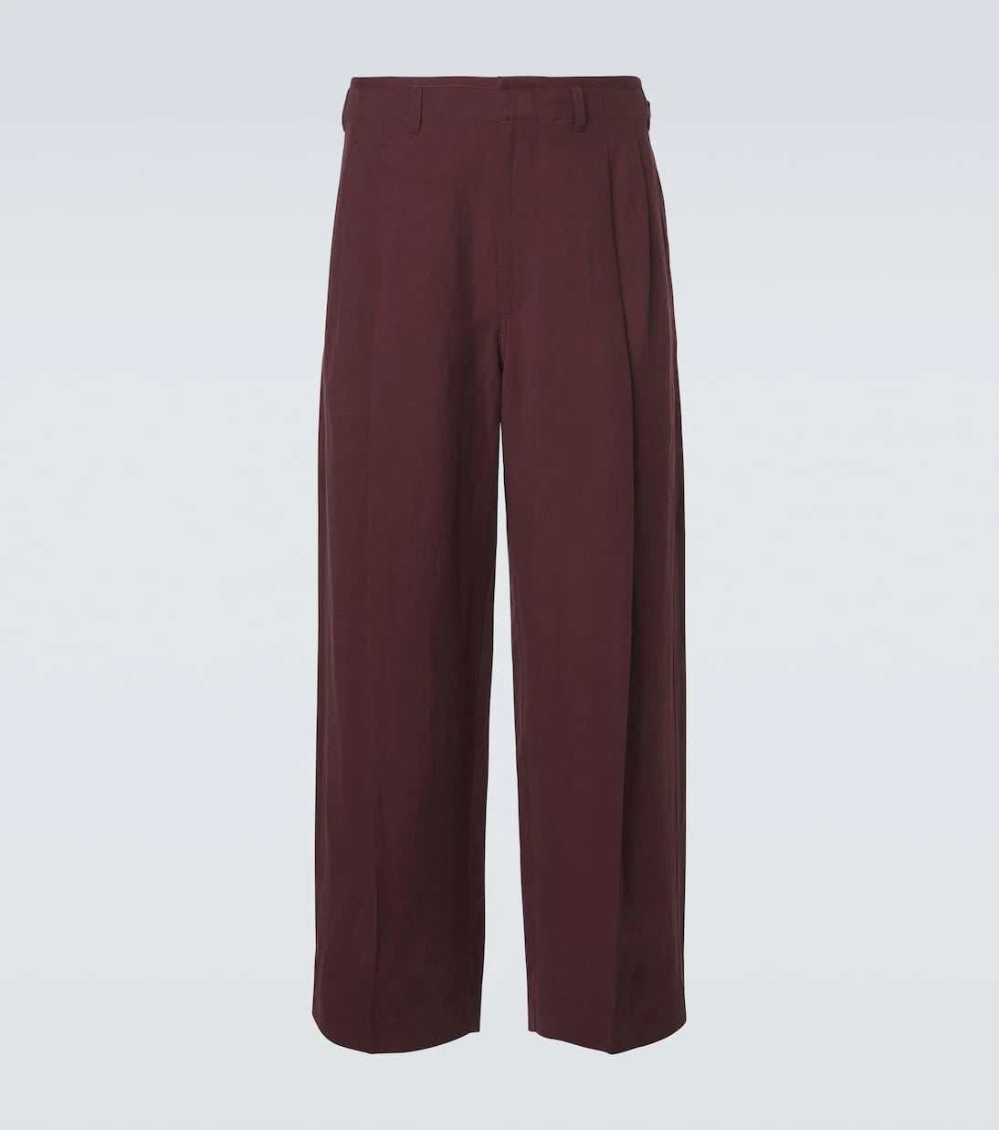 Lemaire - Pleated gabardine wide-leg pants